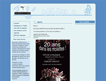 Tablet Screenshot of musikalusine.fr